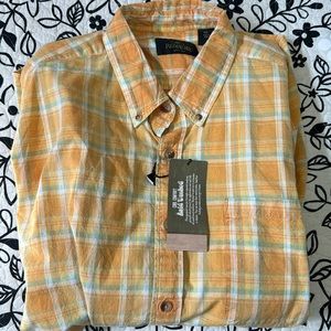 ❤️(789)NWT men’s short sleeved casual shirt by redhead. Size 2 XL.